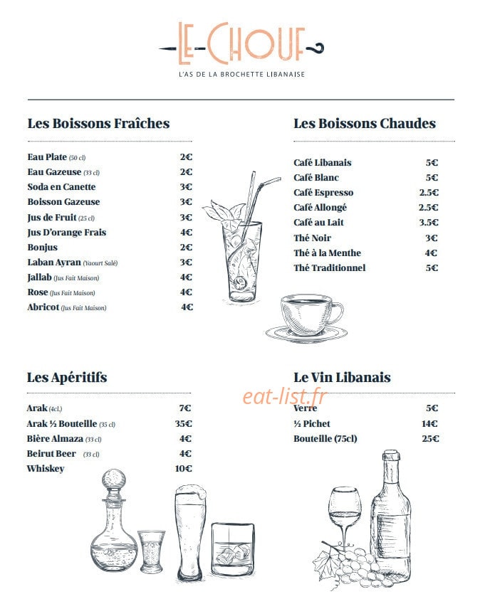 Le Chouf — carte page 3