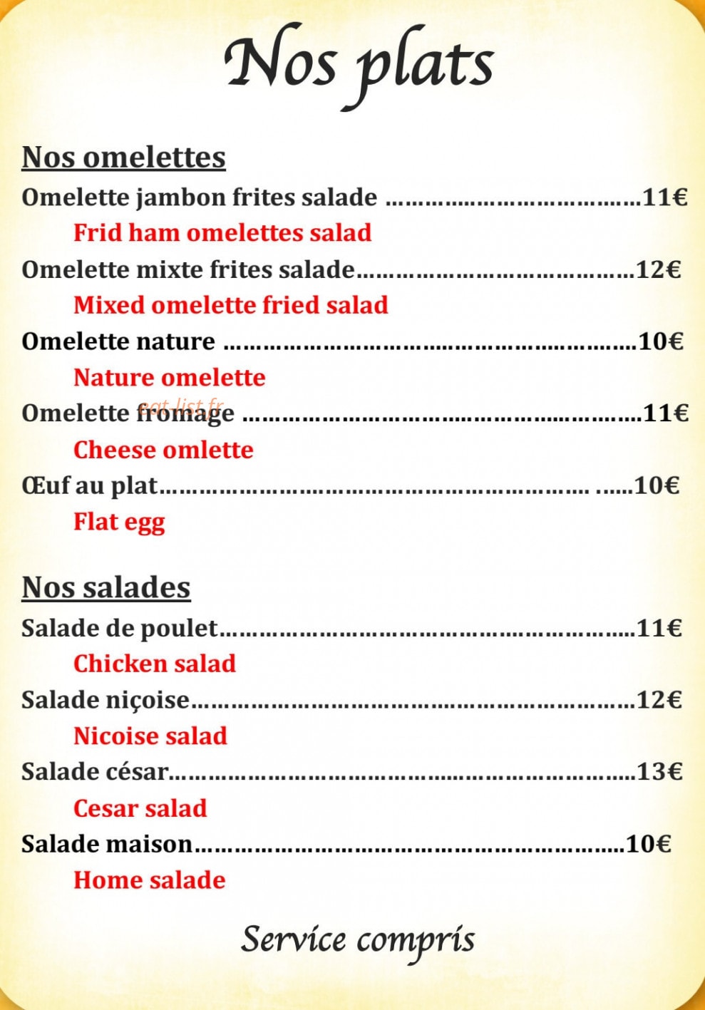 Le Danube Bleu — carte page 4