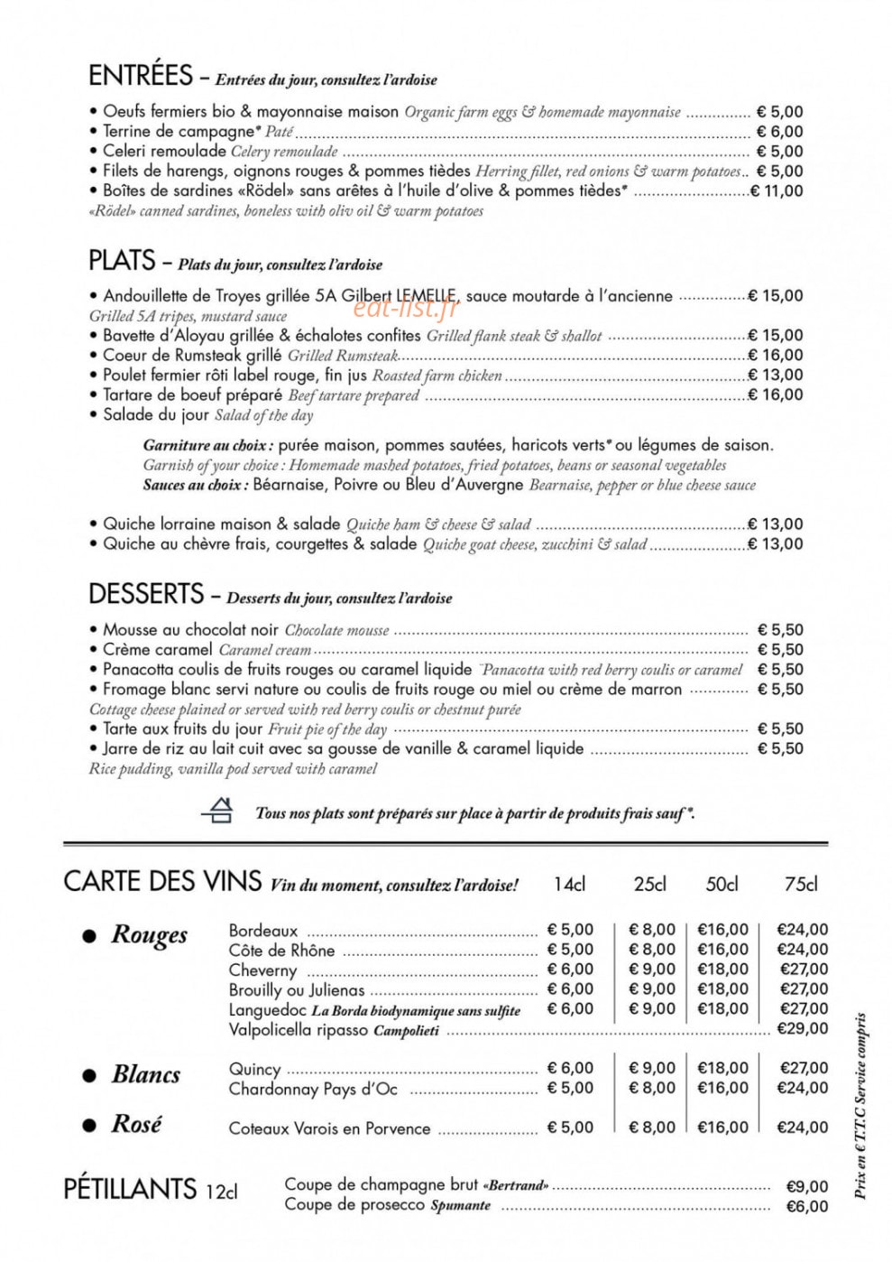 Le Laffitte — carte page 1