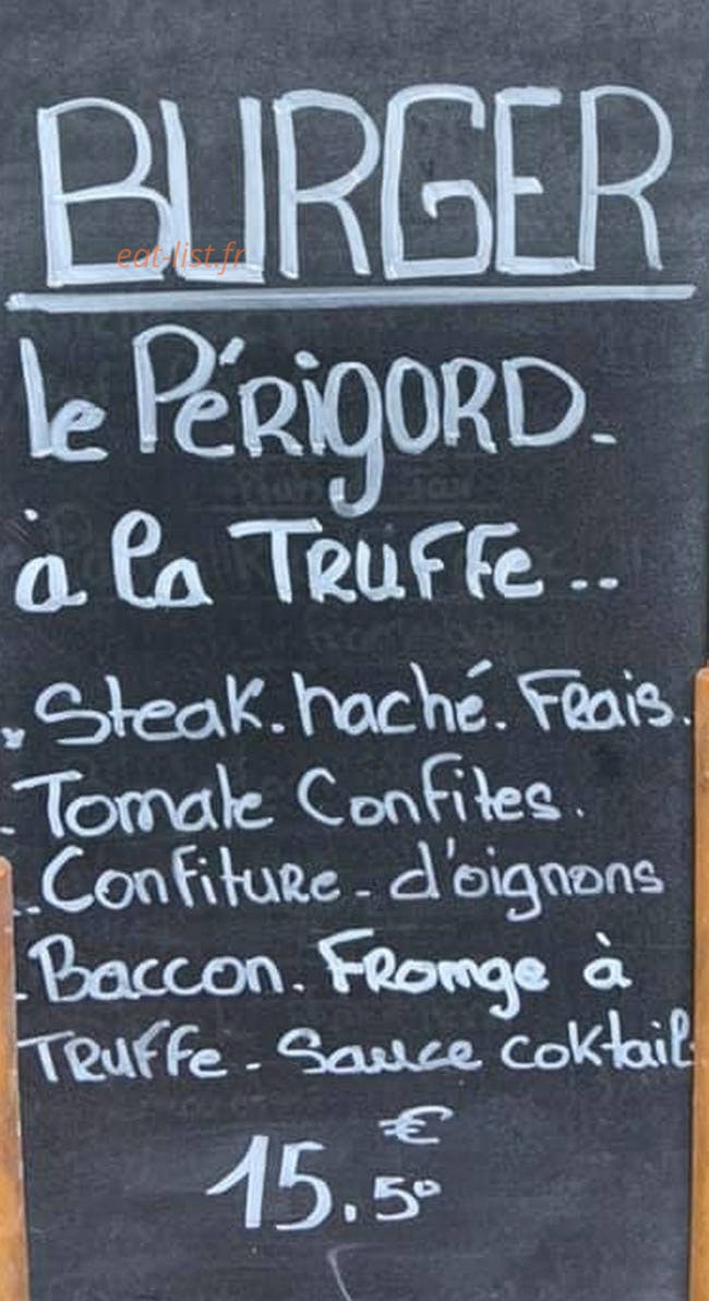 Le Magnum Bar — carte page 1