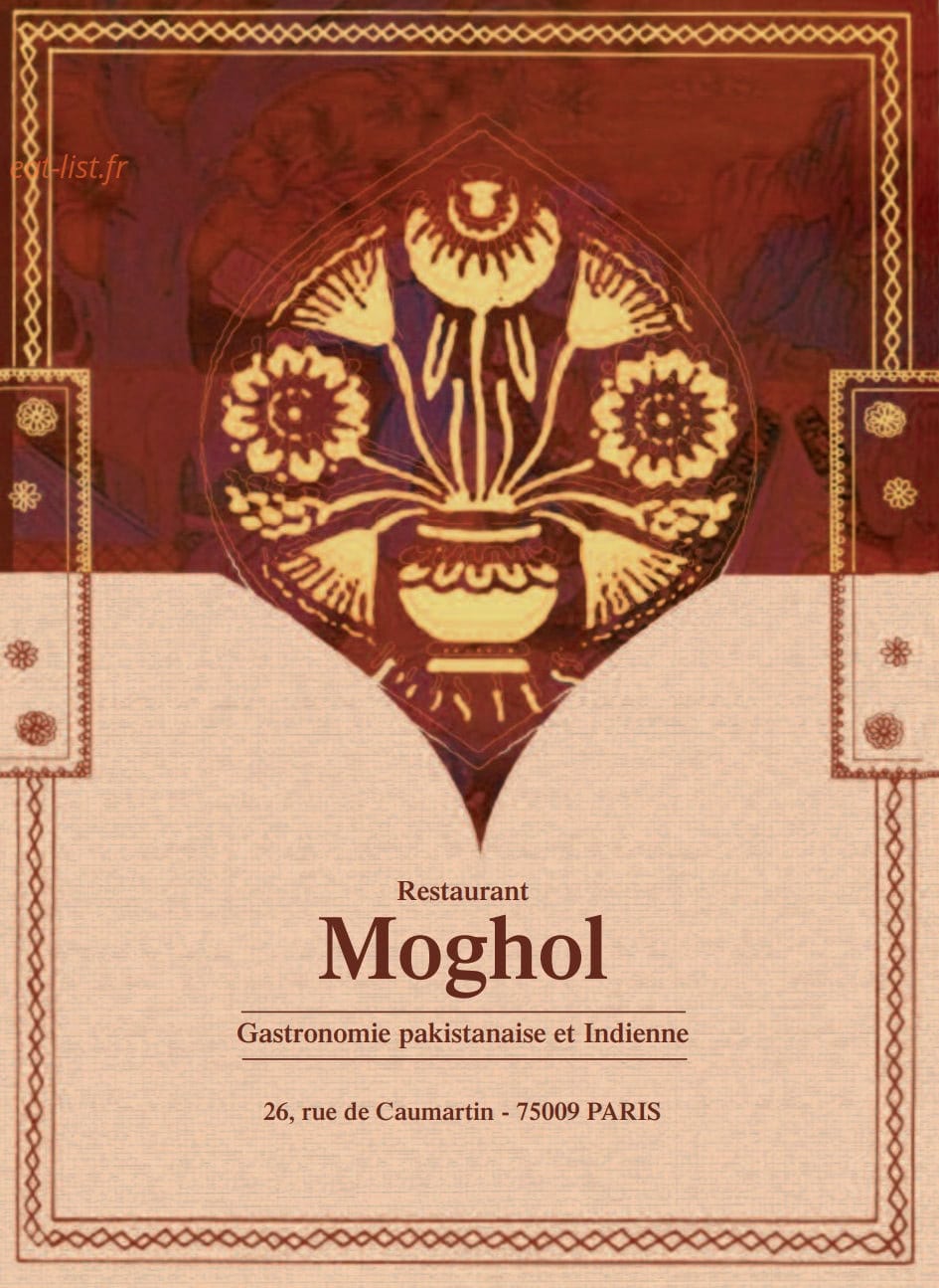 Le Moghol — carte page 1