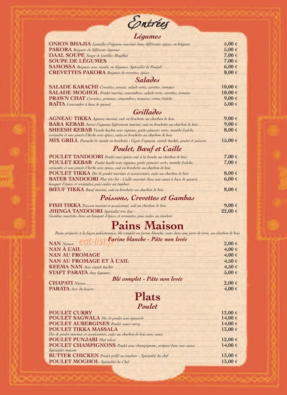 Le Moghol — carte page 2