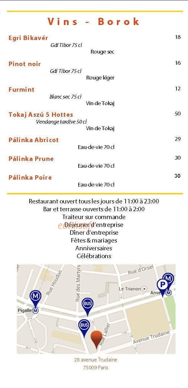 Le paprika — carte page 7