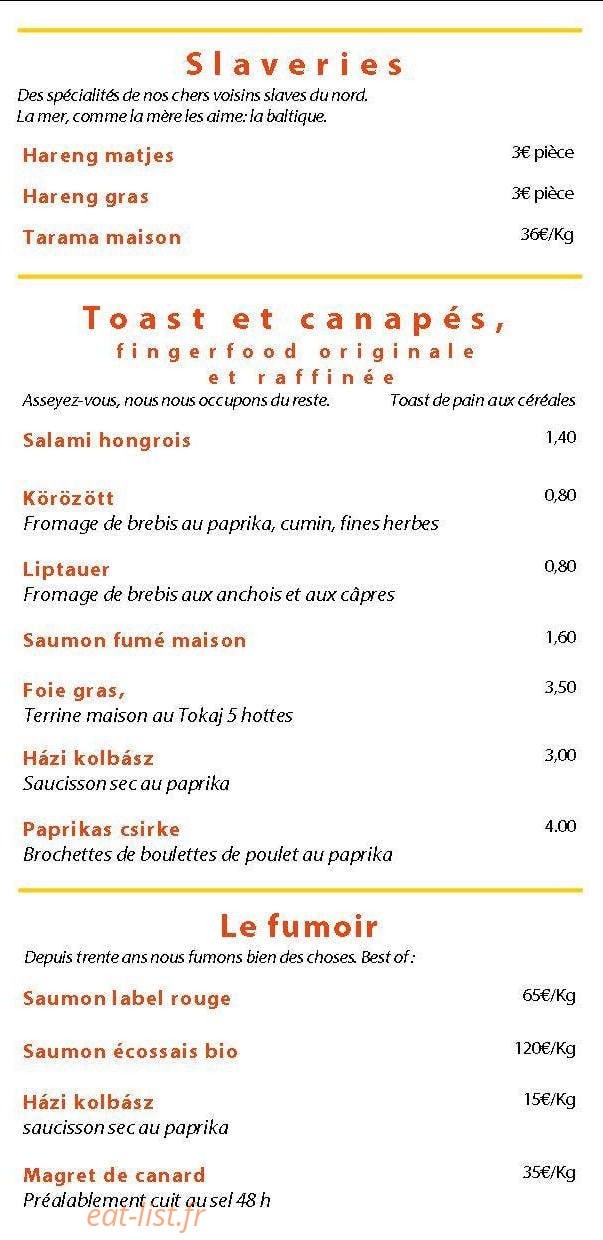 Le paprika — carte page 3