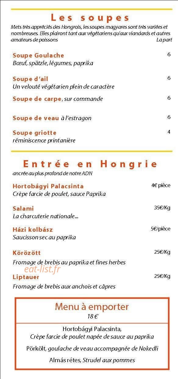 Le paprika — carte page 2