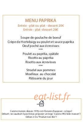 Le paprika — carte page 6