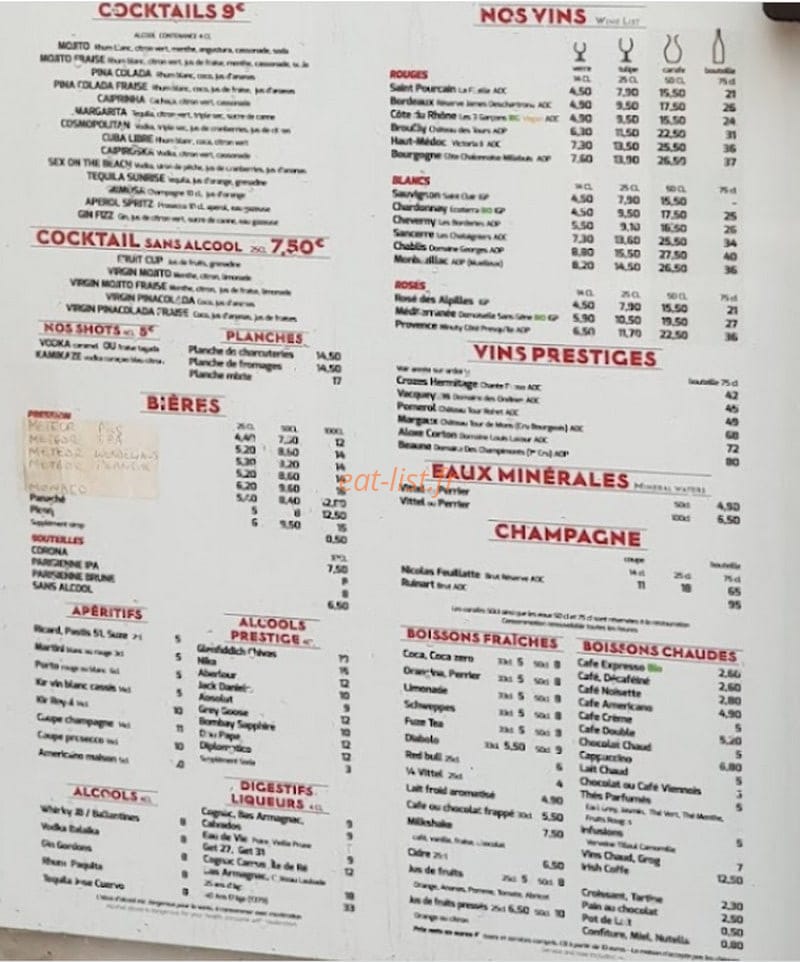 Le Royal — carte page 2