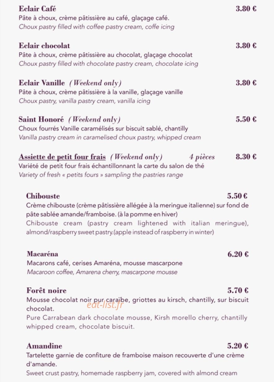 Le valentin — carte page 2