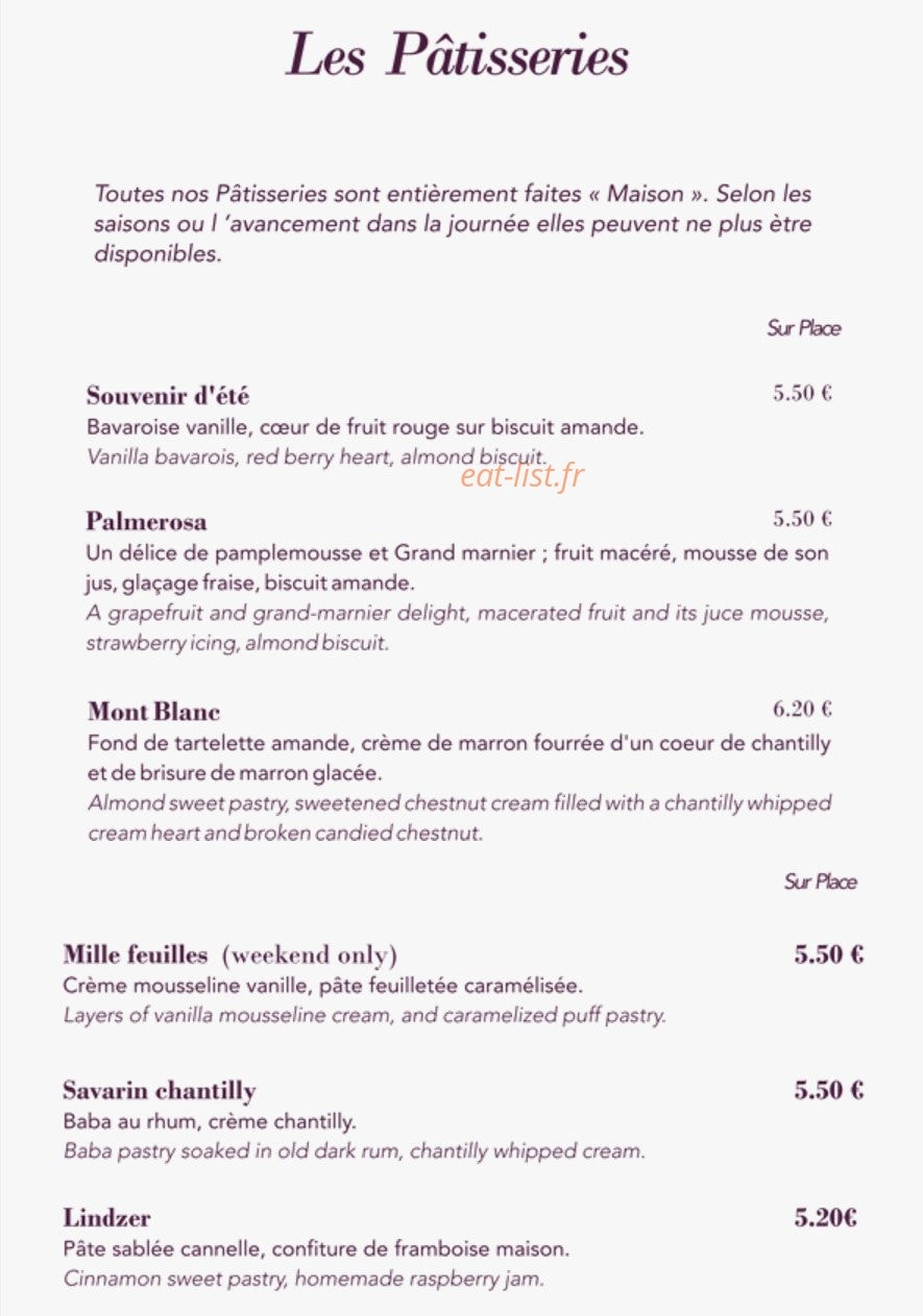 Le valentin — carte page 1