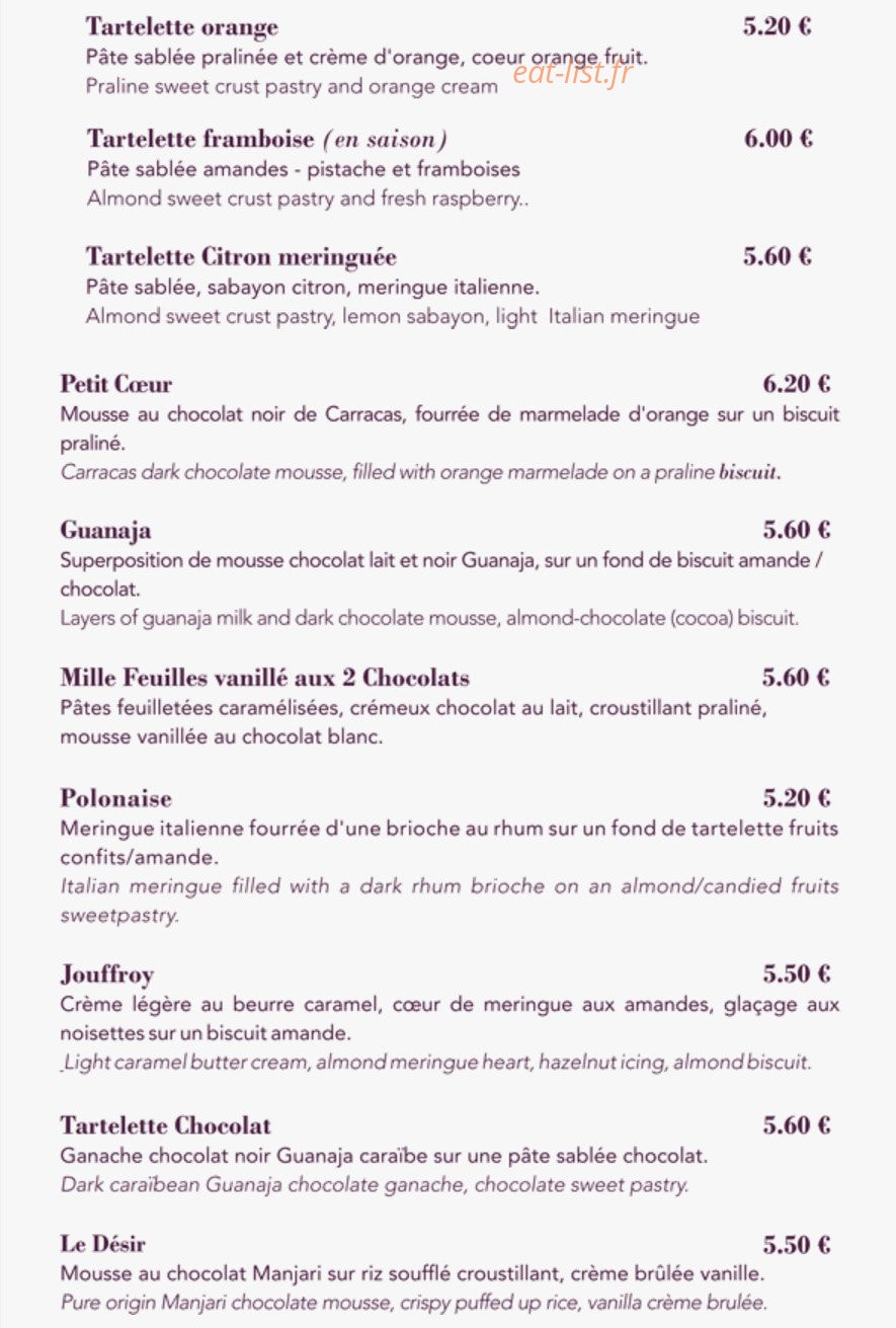 Le valentin — carte page 3