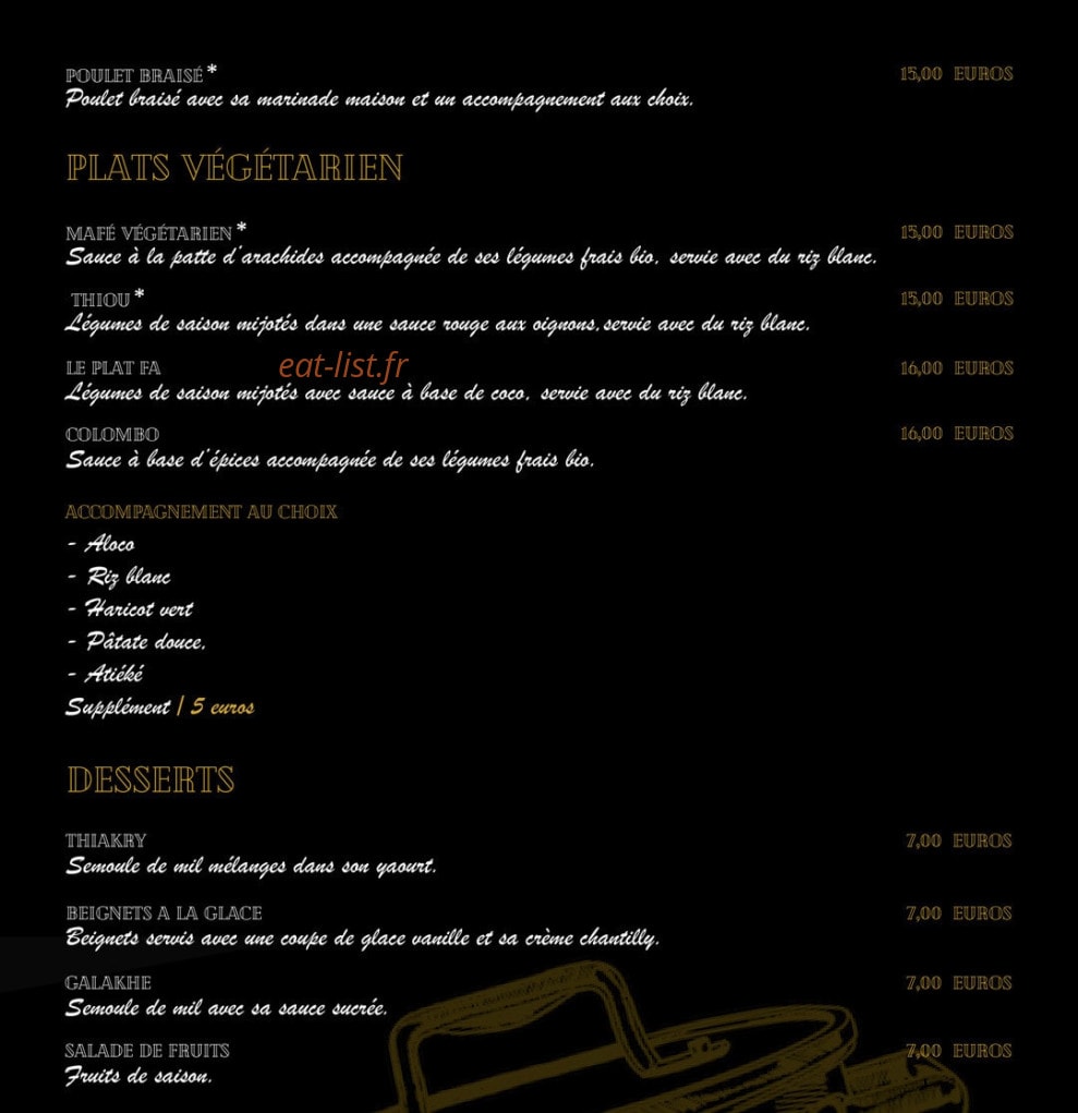 Les Marmites de Fa — carte page 3