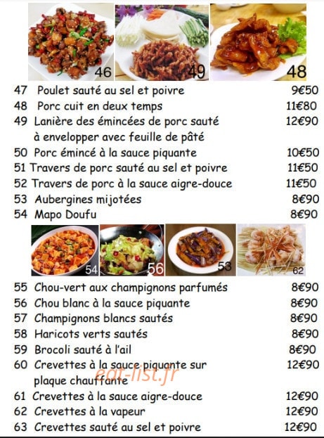 Les raviolis de grande mère — carte page 6