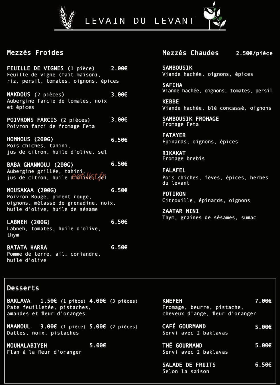Levain du levant — carte page 2