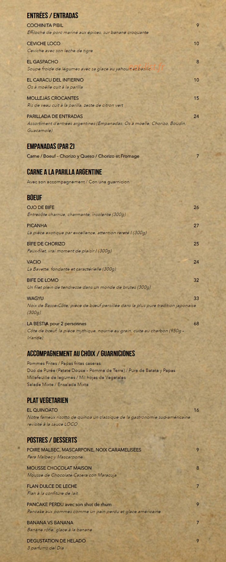 Loco — carte page 1