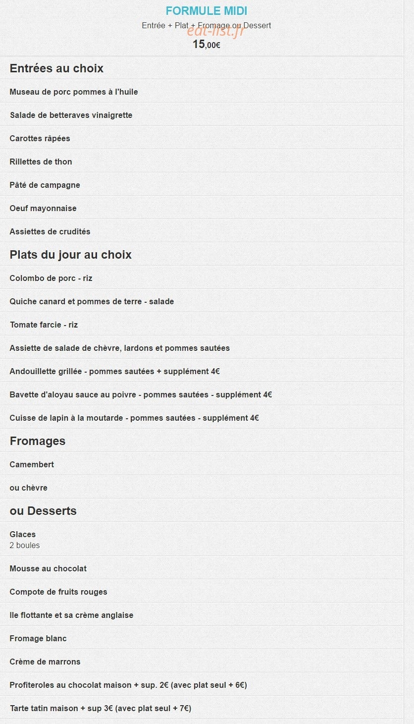 Lou Cantou — carte page 1