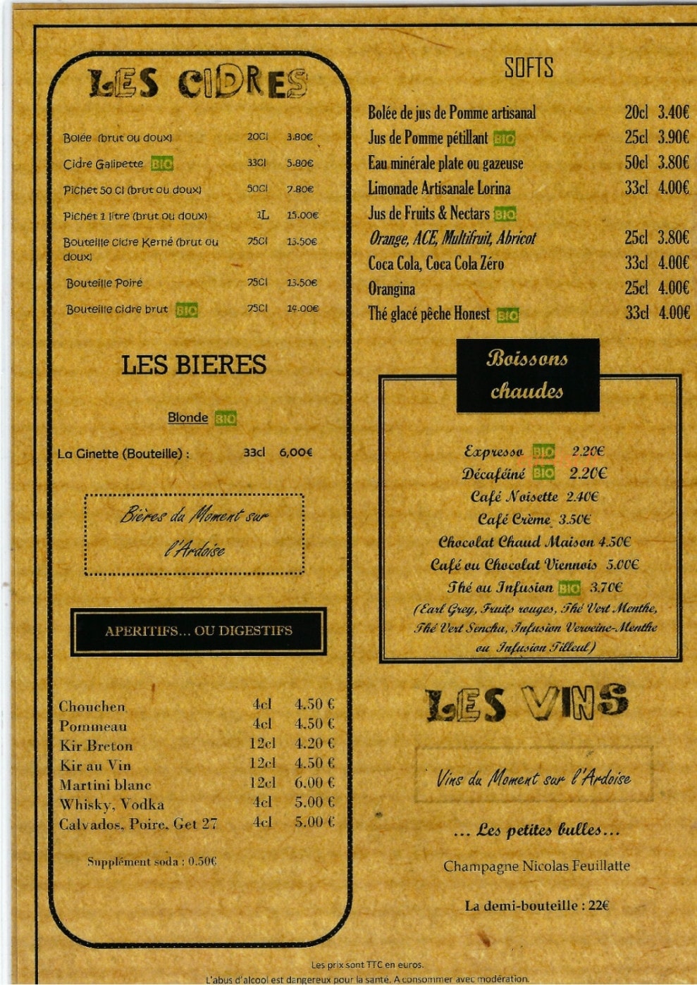 Lucette fait des crêpes — carte page 4