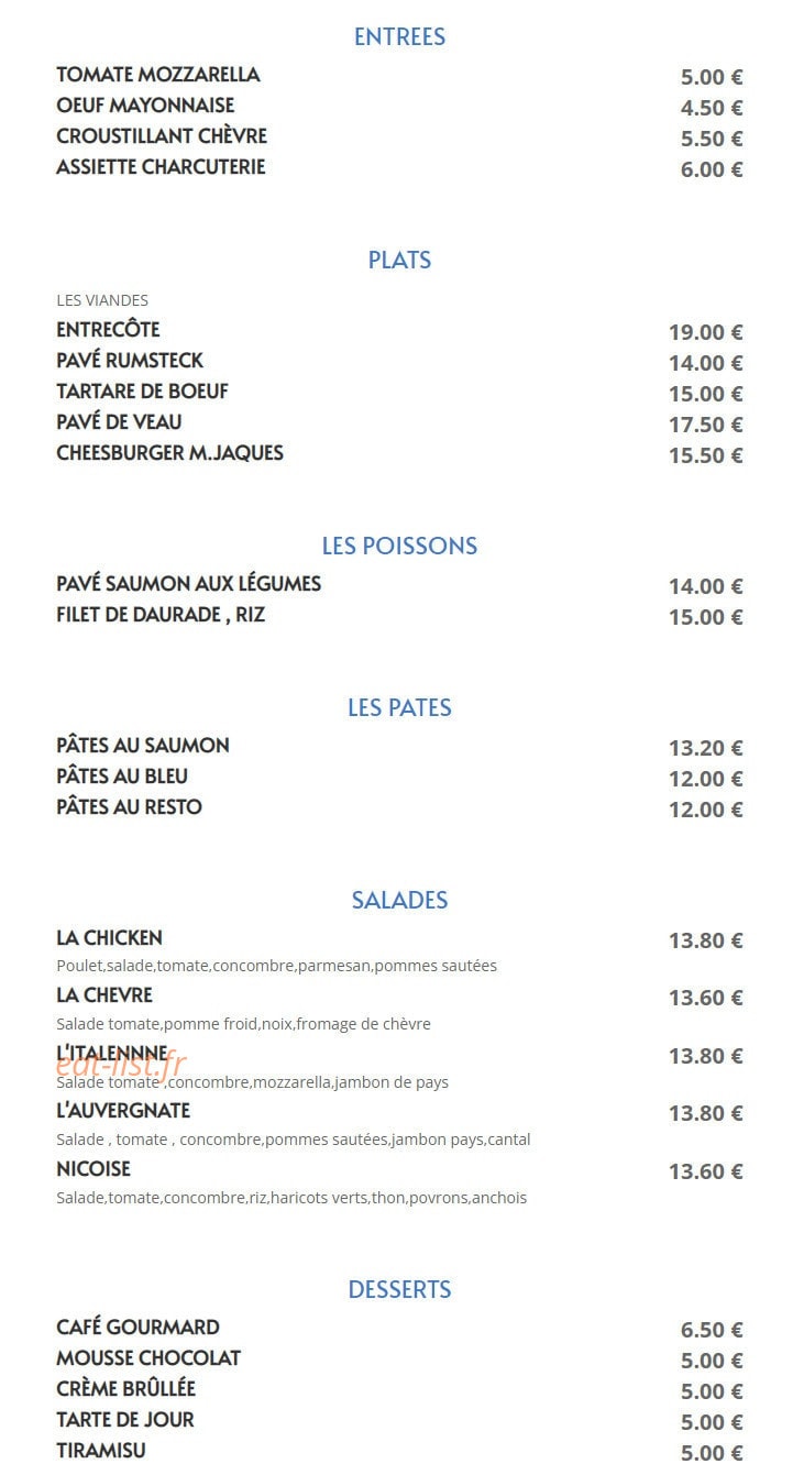 M. Jacques — carte page 1