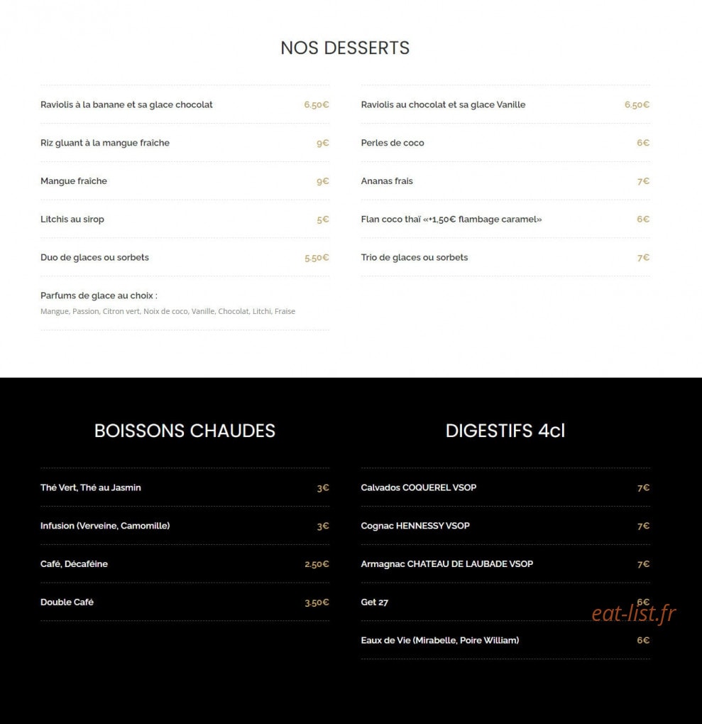 Makham Thaï — carte page 5