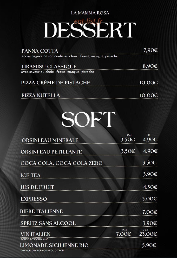 Mama Rosa — carte page 5