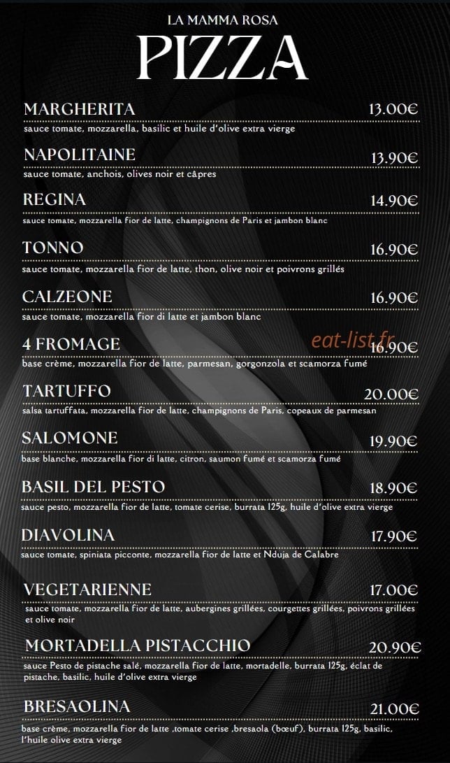 Mama Rosa — carte page 3
