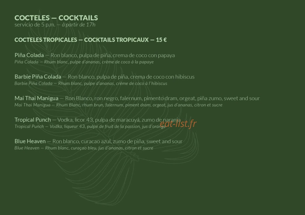 Manigua — carte page 10