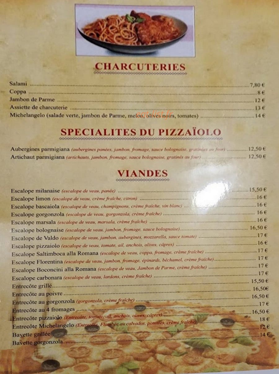 Michaelangelo — carte page 1