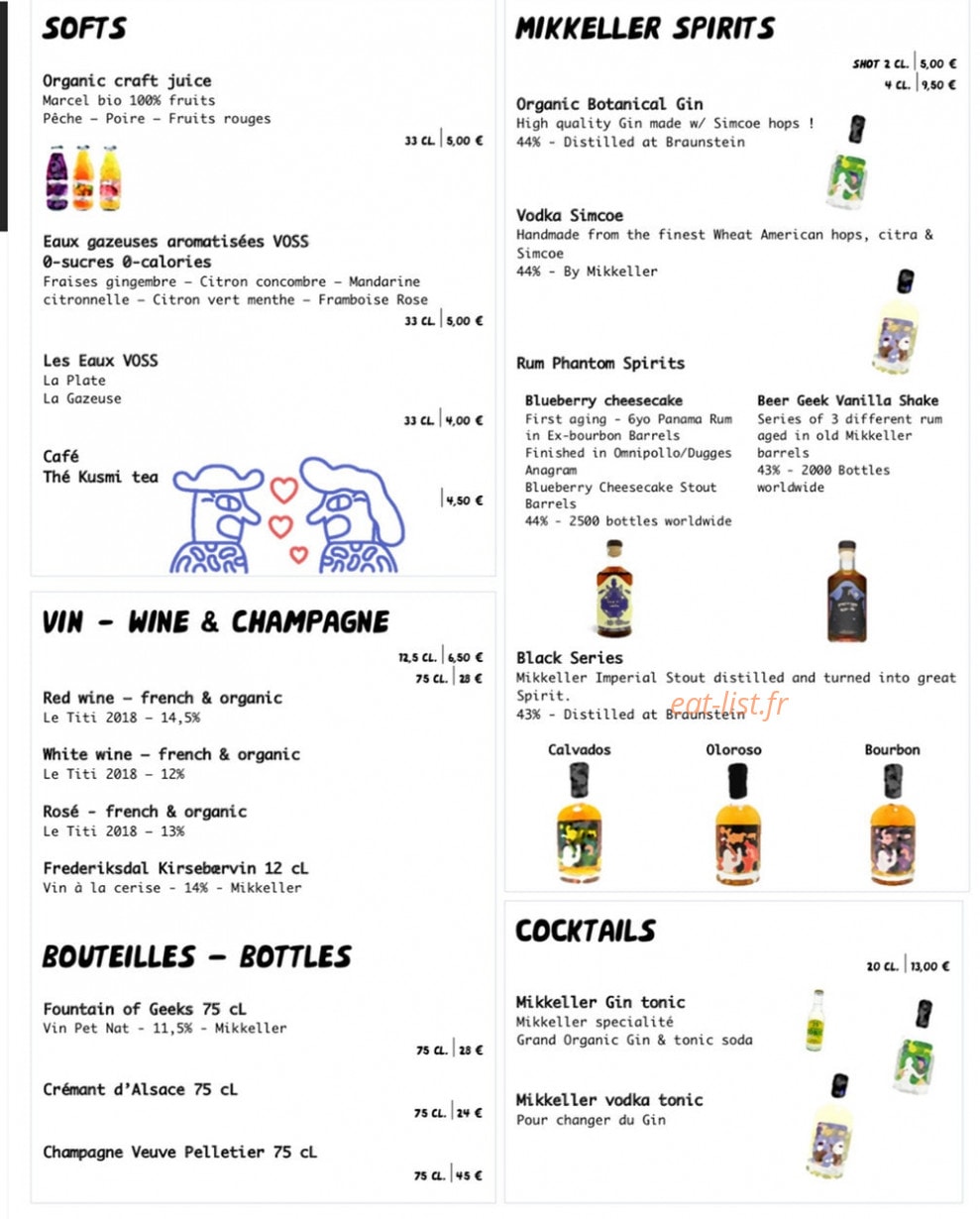 Mikkeller — carte page 2