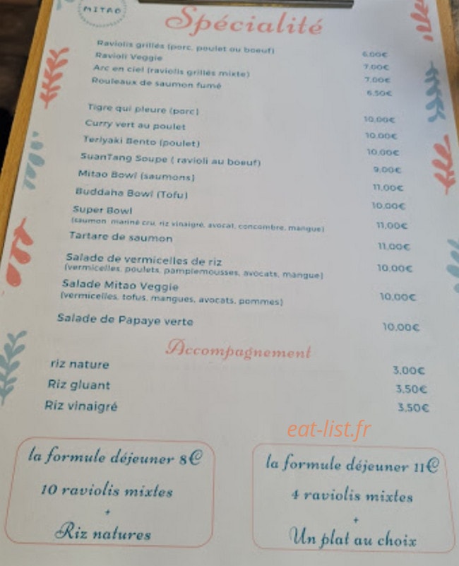 Mitao — carte page 1