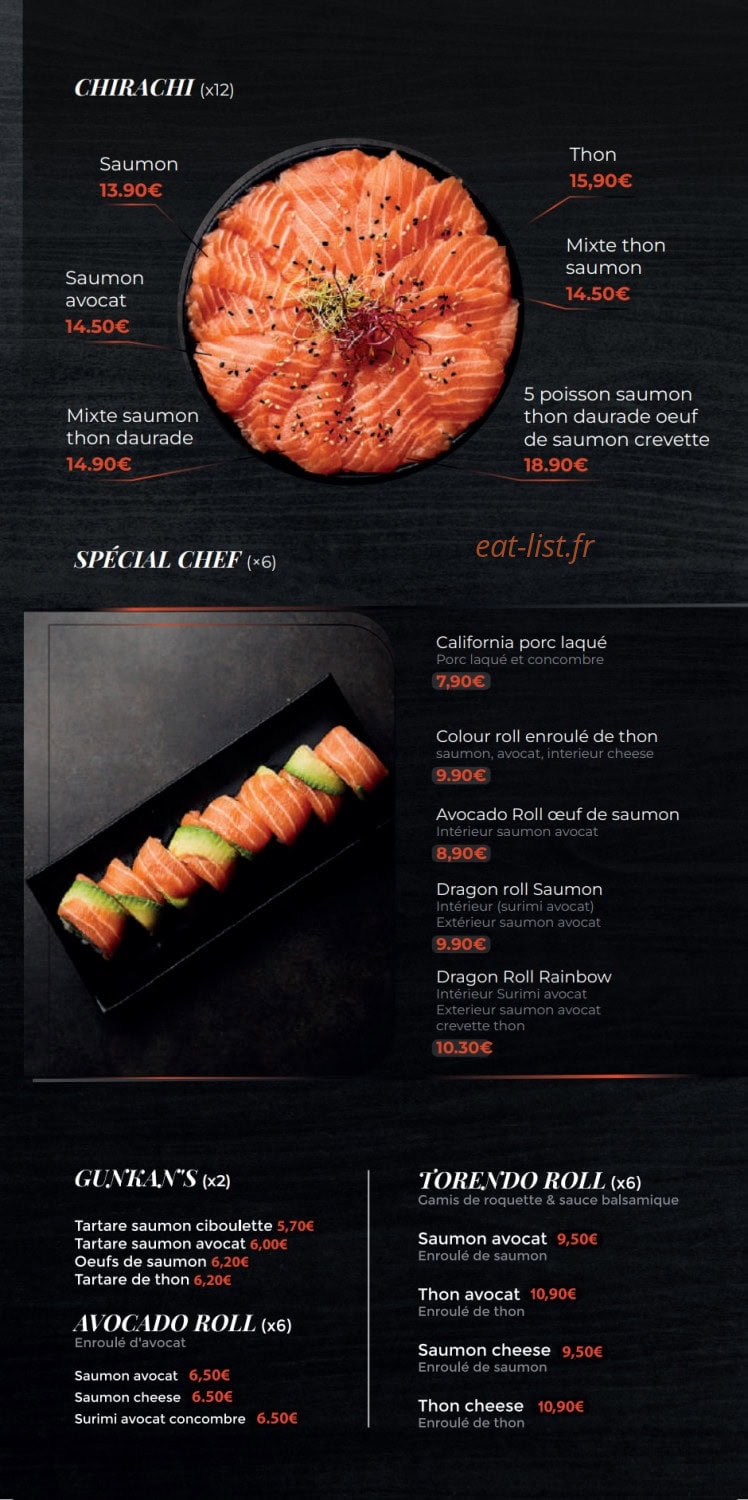 Mizushi — carte page 7