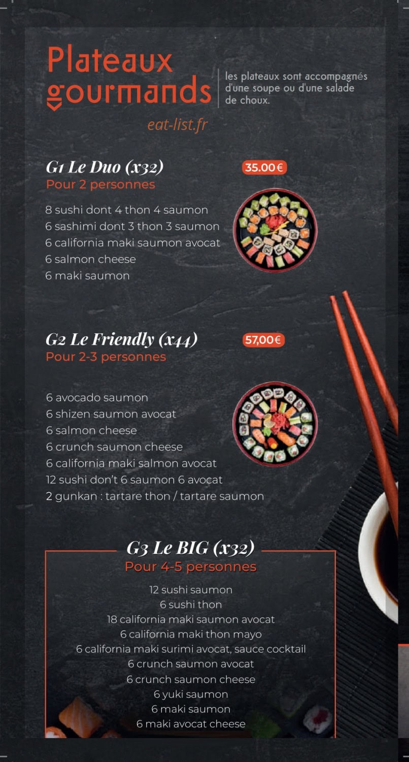 Mizushi — carte page 5