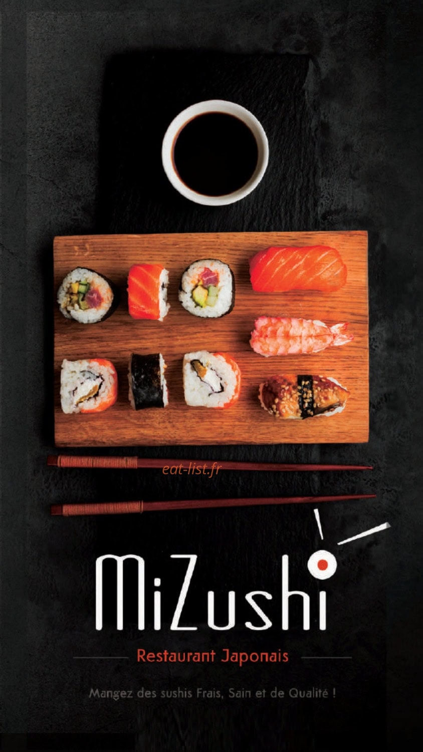 Mizushi — carte page 1