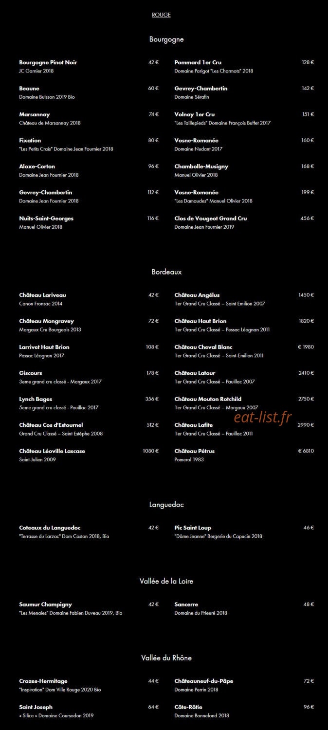 Moloko Pigalle — carte page 5