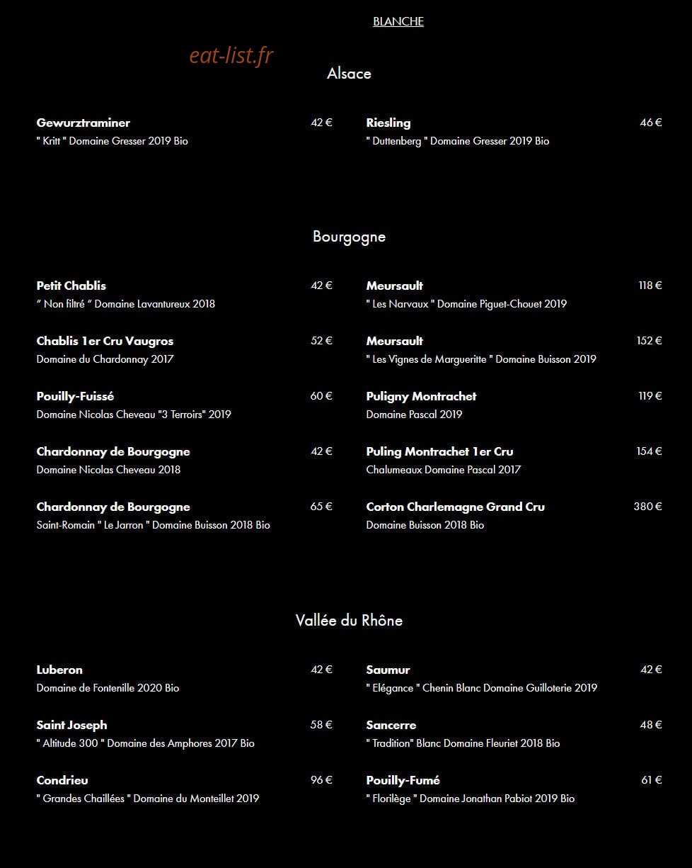 Moloko Pigalle — carte page 7