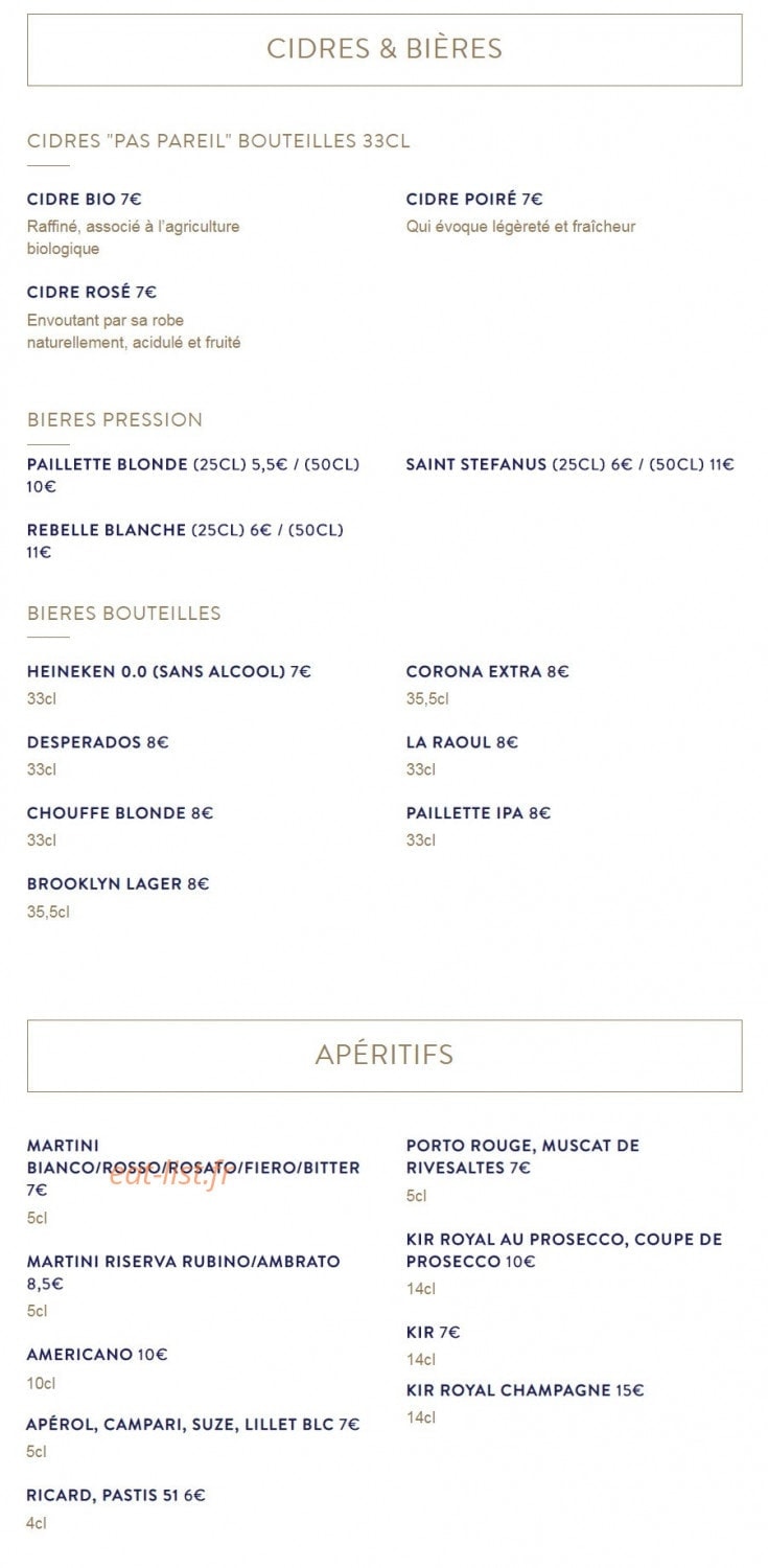 Mon Paris — carte page 14