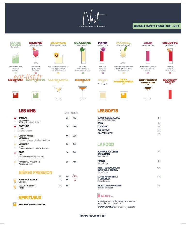 Nost — carte page 1