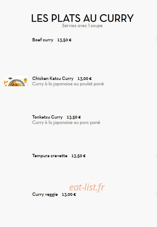 Obento — carte page 3