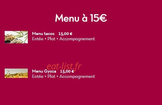 Obento — carte page 4
