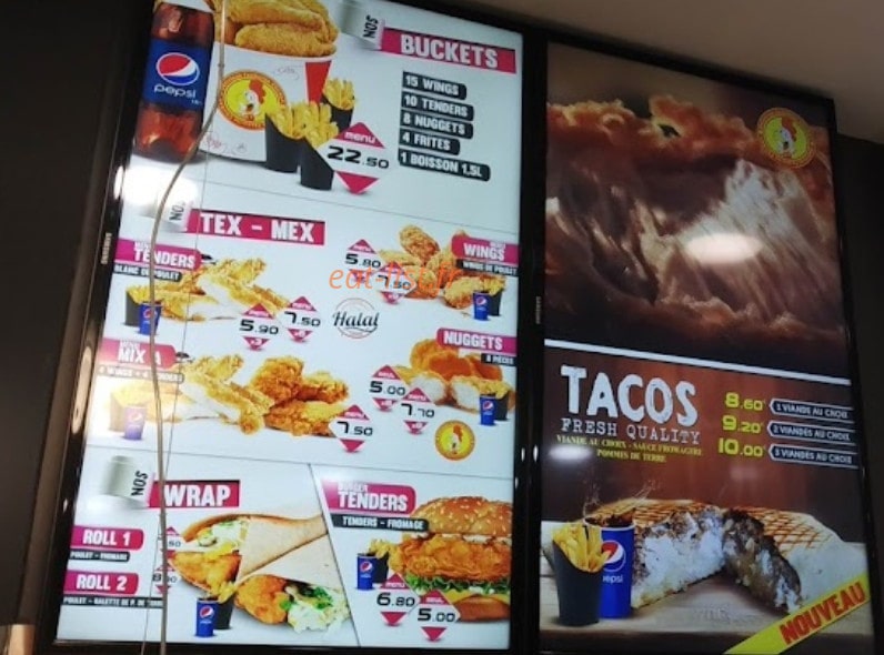 Pacha Kebab — carte page 2
