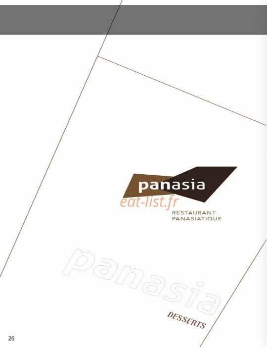 Panasia — carte page 26