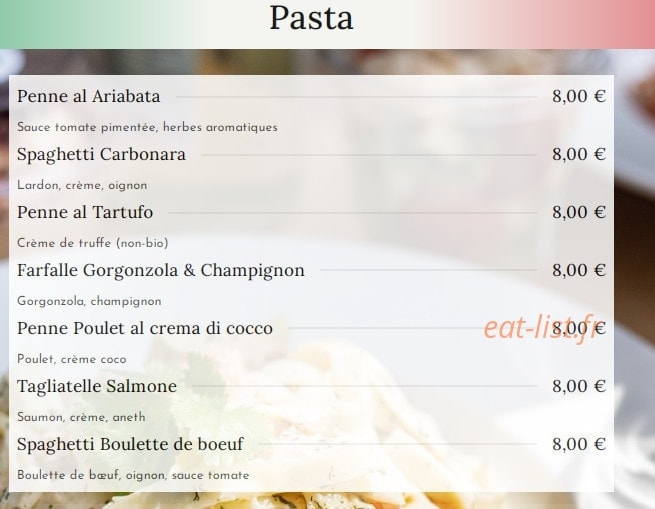 Panzanella — carte page 5