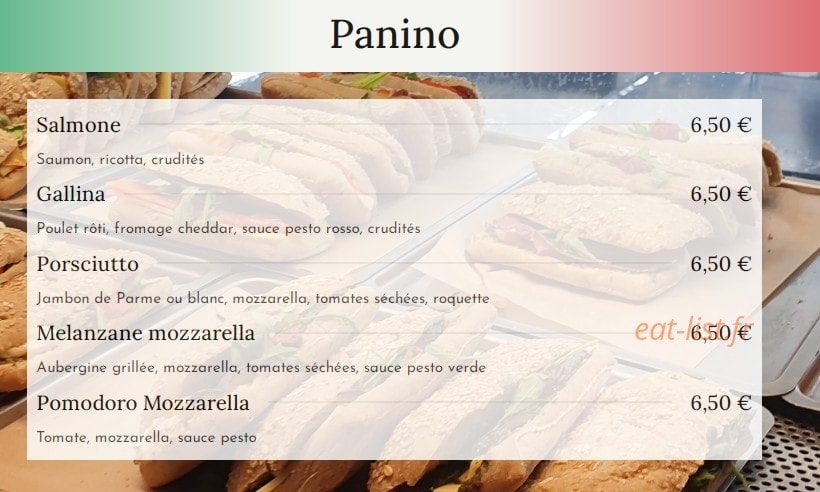 Panzanella — carte page 7