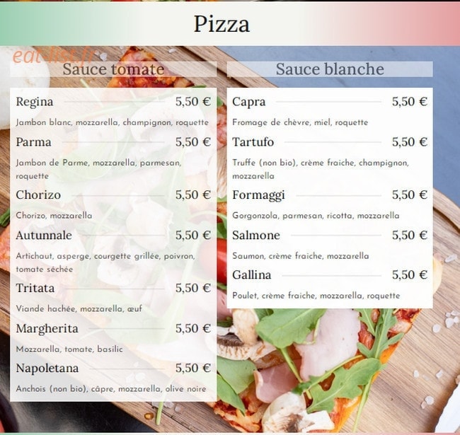 Panzanella — carte page 3