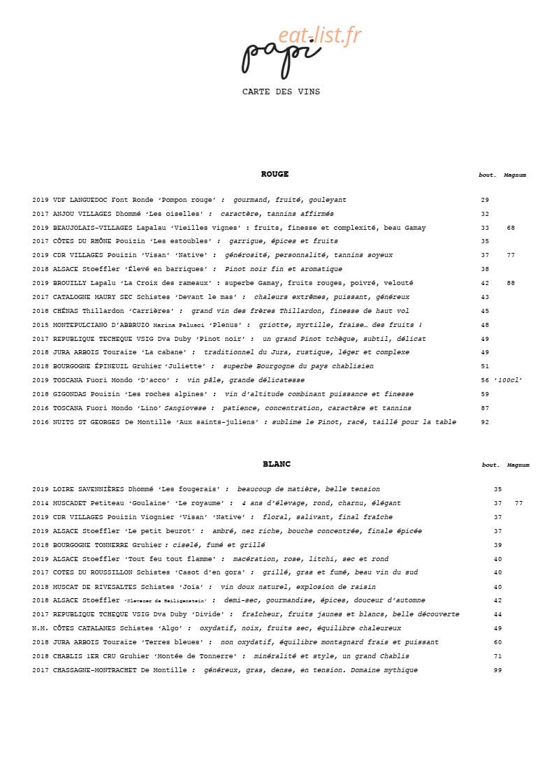 Papi — carte page 3