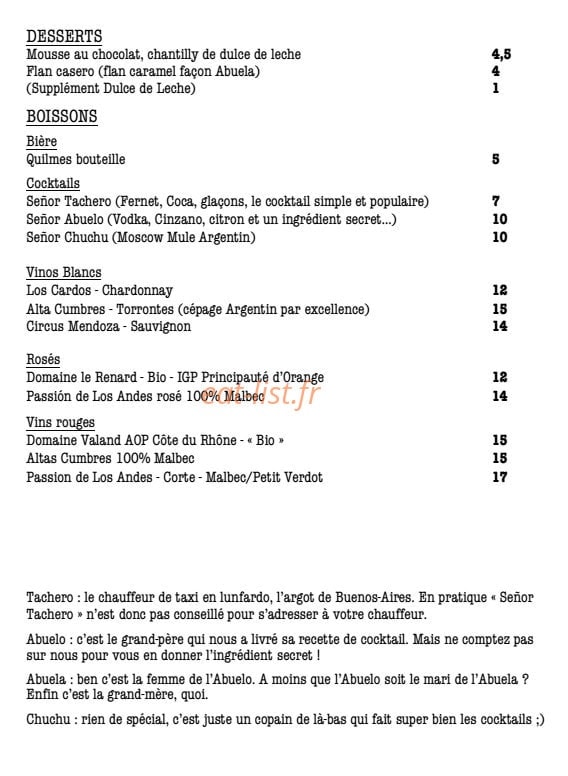 Paris-Boca — carte page 2