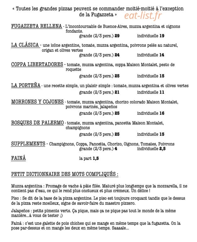 Paris-Boca — carte page 1