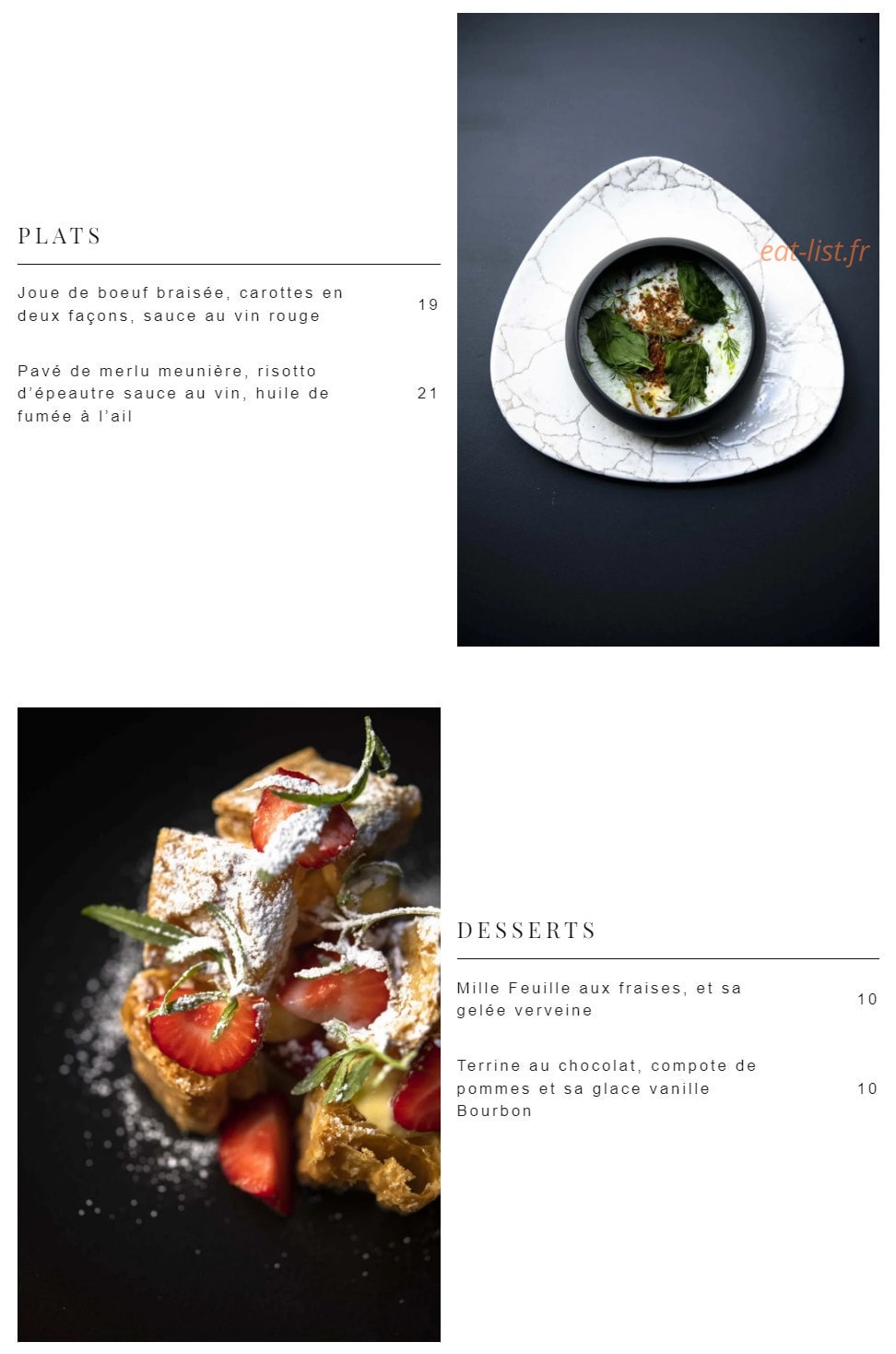 Passionné — carte page 2