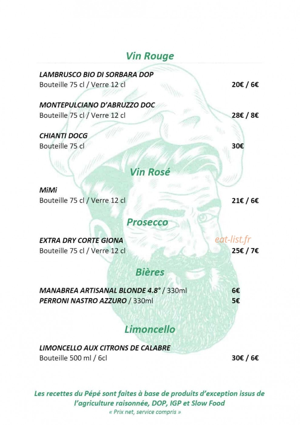 Pépé Ronchon — carte page 8