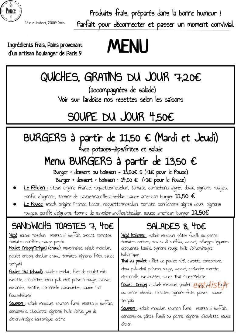 Pouce — carte page 1