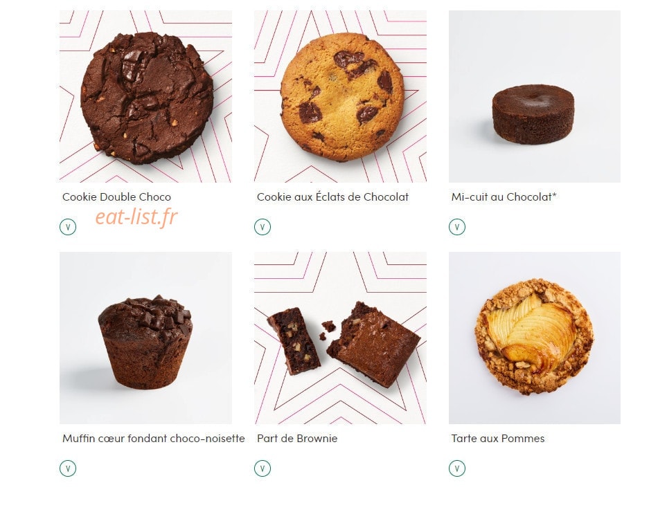 Pret A Manger — carte page 14