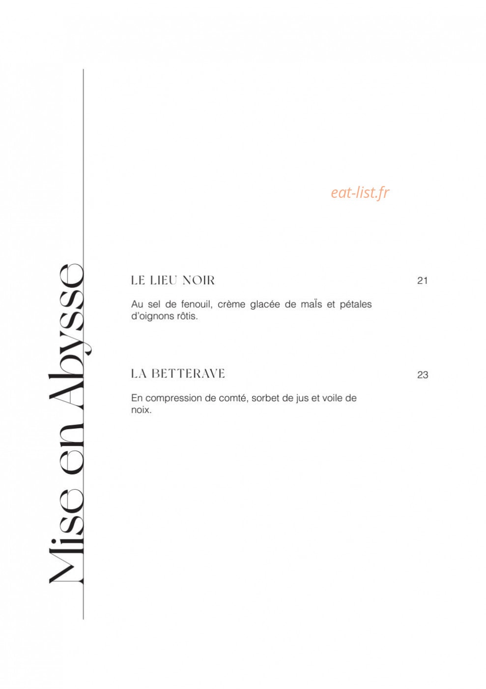 Quelque Part — carte page 4
